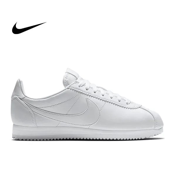 Nike Cortez 全白 Leather 阿甘鞋 低幫慢跑鞋 Nike 小白鞋 男女同款#特價好康