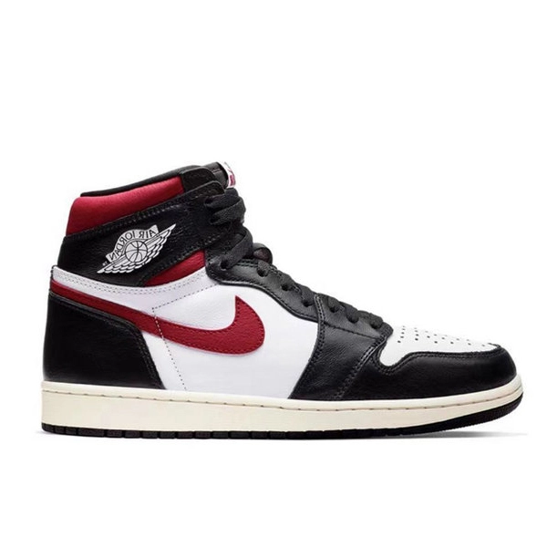 Nike Air Jordan 1 High Black Gym Red 高幫復古籃球鞋 紅鉤黑腳趾#透氣舒適#