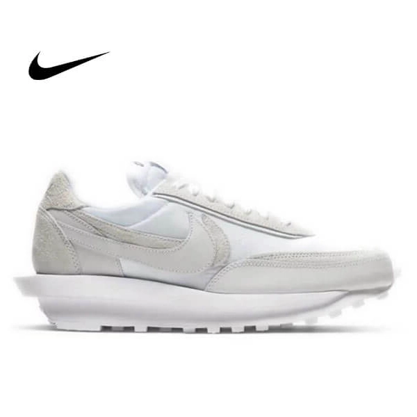 Nike x Sacai Ldv Waffle白色 解構 低幫馬拉松 跑步鞋 男女同款#快速出貨