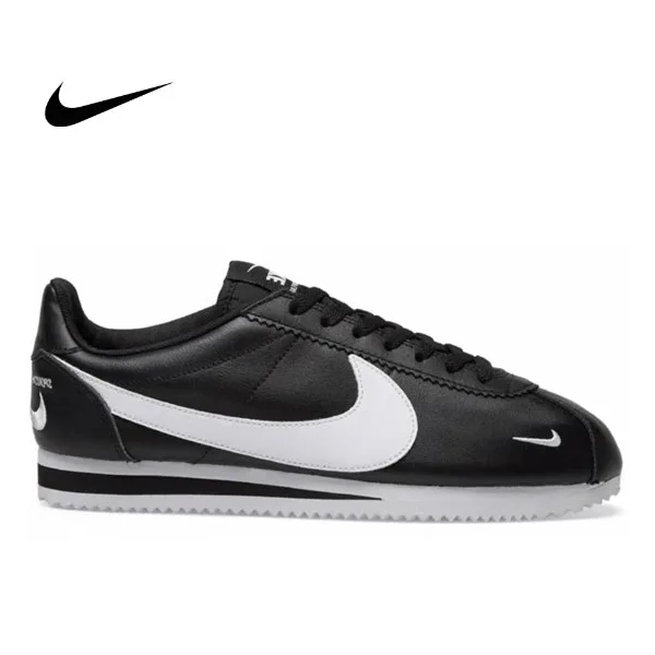 Nike 阿甘鞋 黑白 Nike Cortez Premium 復古跑步鞋 男女同款#買到賺到