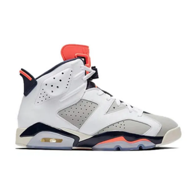 Nike Air Jordan 6 Retro Tinker 手稿 防滑耐磨 高幫復古籃球鞋 白灰黑#限時特價#