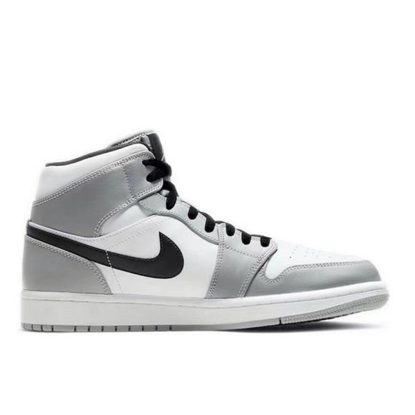 Nike Air Jordan 1 Mid White純白 耐磨防滑 中幫復古籃球鞋#品質保證#
