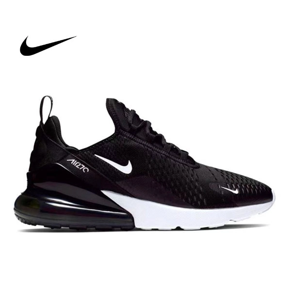 Nike Air Max 270 Black 黑白 防滑耐磨 低幫跑步鞋 男女同款#購買安心