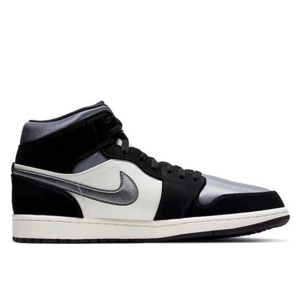 Nike Air Jordan黑白 絲綢伯爵 防滑耐磨 中幫復古籃球鞋#限時特價#