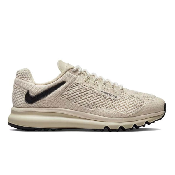 Stussy X Nike Air Max 小倒鈎 經典復古 低幫 休閑跑步鞋 男女同款 沙漠色