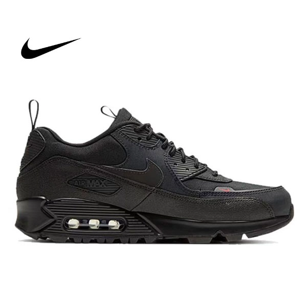 Nike Air Max 90 Surplus Black 黑紅 氣墊運動 低幫慢跑鞋 男女同款#折扣下殺