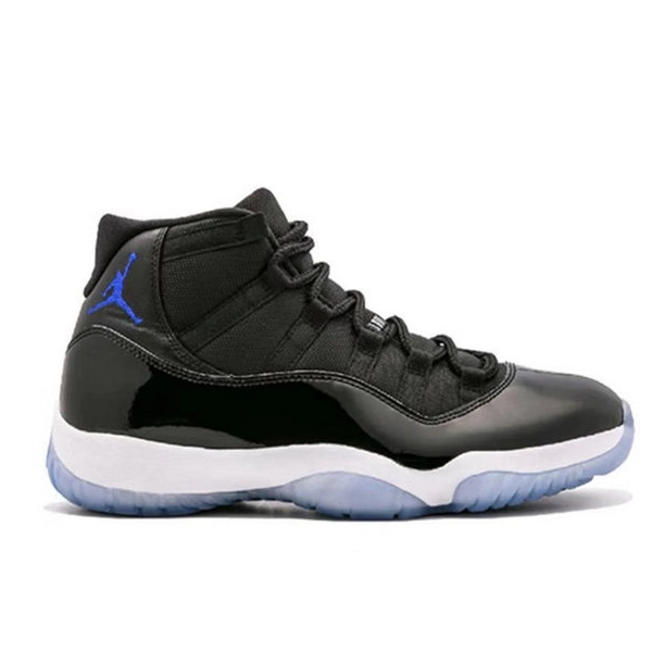 Nike Jordan 11 Black 空中大灌籃 防滑減震 高幫復古籃球鞋 黑藍#限時特價#
