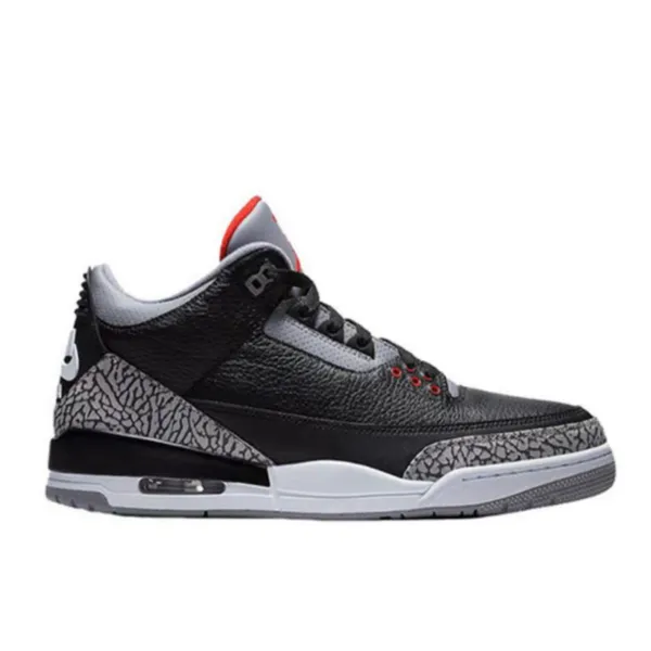 Nike Air Jordan 3 Retro OG Black Cement 黑水泥 防滑耐磨 中幫籃球鞋 2018年版#折扣下殺#