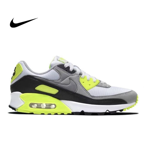 NIke Max 90 Volt 白灰綠 防滑耐磨 低幫慢跑鞋 男女同款#人氣單品