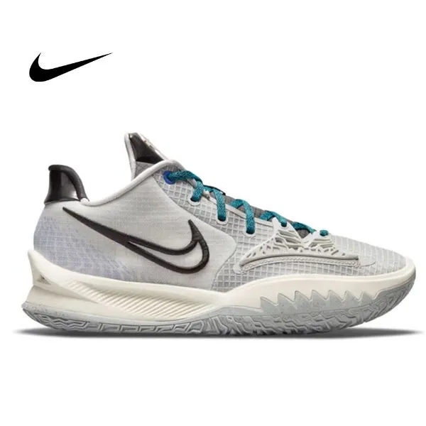 【Nike Kyrie Low 4】歐文4籃球鞋 | 低幫實戰、減震包裹 灰白