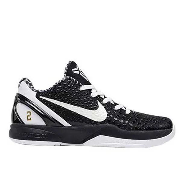 【Nike Kobe 6 Protro】”Mambacita Sweet 16″黑曼巴 科比6復刻籃球鞋 减震防滑耐磨 黑白