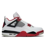 Nike Air Jordan 4 Retro Fire Red 防滑耐磨 中幫復古籃球鞋 火焰紅#快速出貨