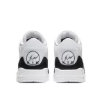 Nike Air Jordan 3 x Fragment Design藤原浩 減震防滑 中幫籃球鞋 黑白#品質保證#