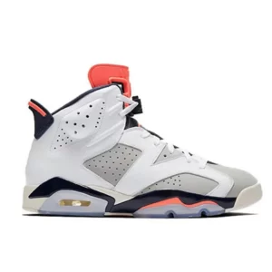 Nike Air Jordan 6 Retro Tinker 手稿 防滑耐磨 高幫復古籃球鞋 白灰黑#限時特價#