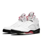 Nike Air Jordan 5 Fire Red 流川楓 防滑耐磨 中幫復古籃球鞋 2020版#現貨供應#