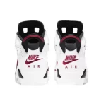 Nike Air Jordan 6 Carmine胭脂 防滑耐磨 高幫復古籃球鞋 白紅#經典熱賣#