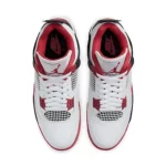 Nike Air Jordan 4 Retro Fire Red 防滑耐磨 中幫復古籃球鞋 火焰紅#快速出貨