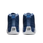 Nike Jordan Retro 12 “Indigo”防滑減震 高幫復古籃球鞋 男款 藍白#街頭爆款#