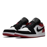 Nike Jordan 1 紅白 黑脚趾 低幫復古籃球鞋 男女同款#熱銷推薦#