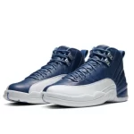 Nike Jordan Retro 12 “Indigo”防滑減震 高幫復古籃球鞋 男款 藍白#街頭爆款#