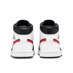 Nike Air Jordan 1 Retro Mid Black Gym Red 紅鉤熊貓 減震防滑 復古籃球鞋#熱銷推薦#