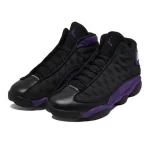 Nike Air Jordans 13 “Court Purple” 減震防滑 高幫復古籃球鞋 GS 黑紫#折扣下殺#