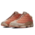 Nike Air Jordan 13 x CLOT聯名 兵馬俑 防滑耐磨 低幫復古籃球鞋 棕色#特價好康#