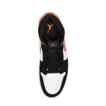Nike Air Jordan 1 Mid Shattered Backboard 扣碎籃板 復古籃球鞋 白黑橘#特價好康#