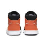 Nike Air Jordan 1 Mid Shattered Backboard 扣碎籃板 復古籃球鞋 白黑橘#特價好康#