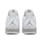 Nike Air Jordan 4 Retro“Tech White”防滑耐磨 中幫復古籃球鞋 白奥利奥#品質嚴選#