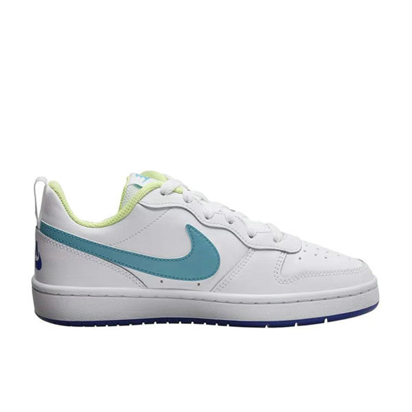 出貨快速#2022熱銷 Nike Court Borough Low 2 板鞋 小白鞋 男女同款 白淺藍