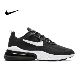 Nike Air Max 270 React黑白 防滑耐磨 低幫慢跑鞋 男女同款#最夯商品