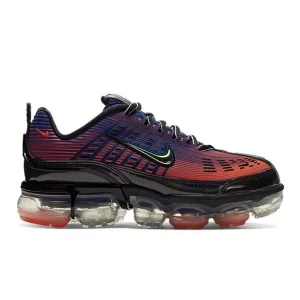 Nike Air VaporMax 360 網布減震防滑 休閑跑步鞋 男女同款 黑紅漸變