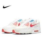 Nike Air Max 90 Camowabb 米紅藍 復古包裹性支撐 低幫跑步鞋 男女同款#特價搶購