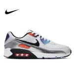 Nike Air Max 90白 Good Game 電玩像素 防滑耐磨 低幫板鞋 白藍紅#現貨供應
