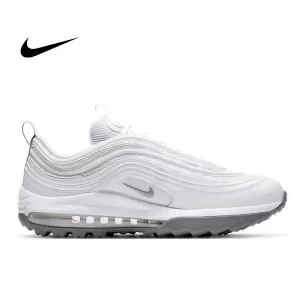 Nike Air Max 97 Golf慢跑鞋 休閒運動 白色 男女同款