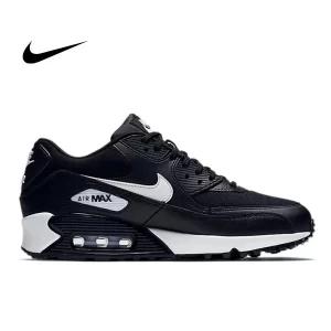 Nike Air Max 90黑白 防滑耐磨 低幫慢跑鞋 男女同款#街頭爆款