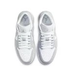 Nike Air Jordan 1 Low灰白 “Woif Grey” 減震防滑 低幫復古籃球鞋#折扣下殺#