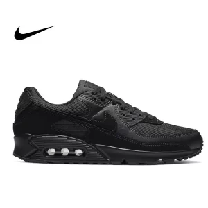 Nike Air Max 90黑 防滑耐磨 黑武士 低幫慢跑鞋 男女同款#經典熱賣