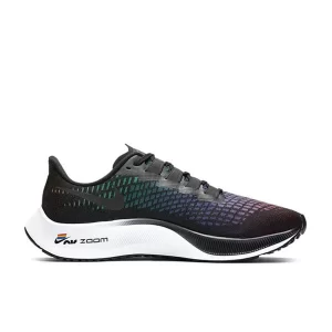 Nike Air Zoom Pegasus 37 Betrue 輕便透氣 緩震 疾速馬拉松 跑鞋 男鞋 彩虹黑白