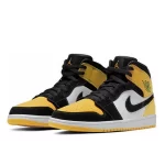 Nike Jordan 1 Yellow Toe 皮卡丘 防滑耐磨 中幫復古籃球鞋#特價下殺#