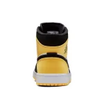 Nike Jordan 1 Yellow Toe 皮卡丘 防滑耐磨 中幫復古籃球鞋#特價下殺#