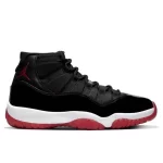 Nike Jordan 11 Shoes Bred季後賽 減震防滑 復古籃球鞋 黑紅#最高品質#