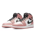 Nike Air Jordan 女 “Pink Quartz”防滑耐磨 中幫復古籃球鞋 GS 櫻花粉#街頭爆款#