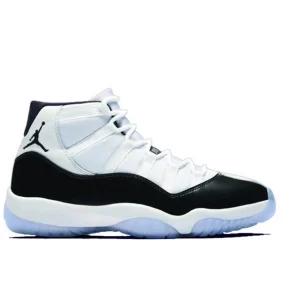 Nike Air Jordan 11 Retro Concord 康扣 45號後跟 高幫復古籃球鞋 黑白#好評不斷#