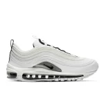 NIKE Air Max 97 3M反光 白銀 銀子彈 情侶款 全白 男女同款