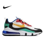 Nike Air Max 270 React Bauhaus 白黃藍 耐磨 低幫跑步鞋 男女同款#品質保證