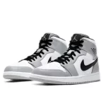 Nike Air Jordan 1 Mid White純白 耐磨防滑 中幫復古籃球鞋#品質保證#
