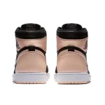 Nike Jordan 1 Crimson Tint 高幫復古籃球鞋 黑趾腳粉#品質嚴選#