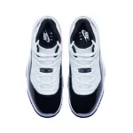 Nike Air Jordan 11 Retro Concord 康扣 45號後跟 高幫復古籃球鞋 黑白#好評不斷#